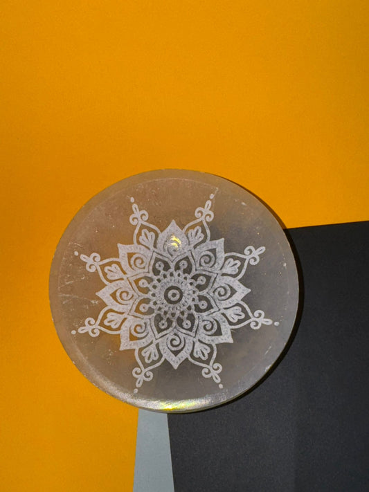 Cuenco Selenita Mandala