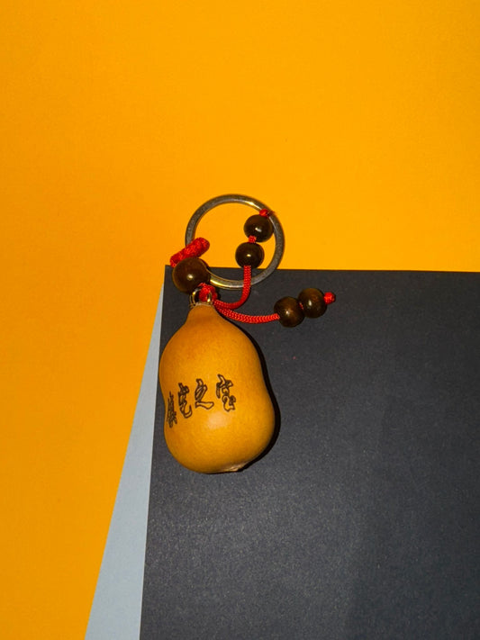 Llavero de Calabaza China Feng Shui – Protección, Salud y Prosperidad