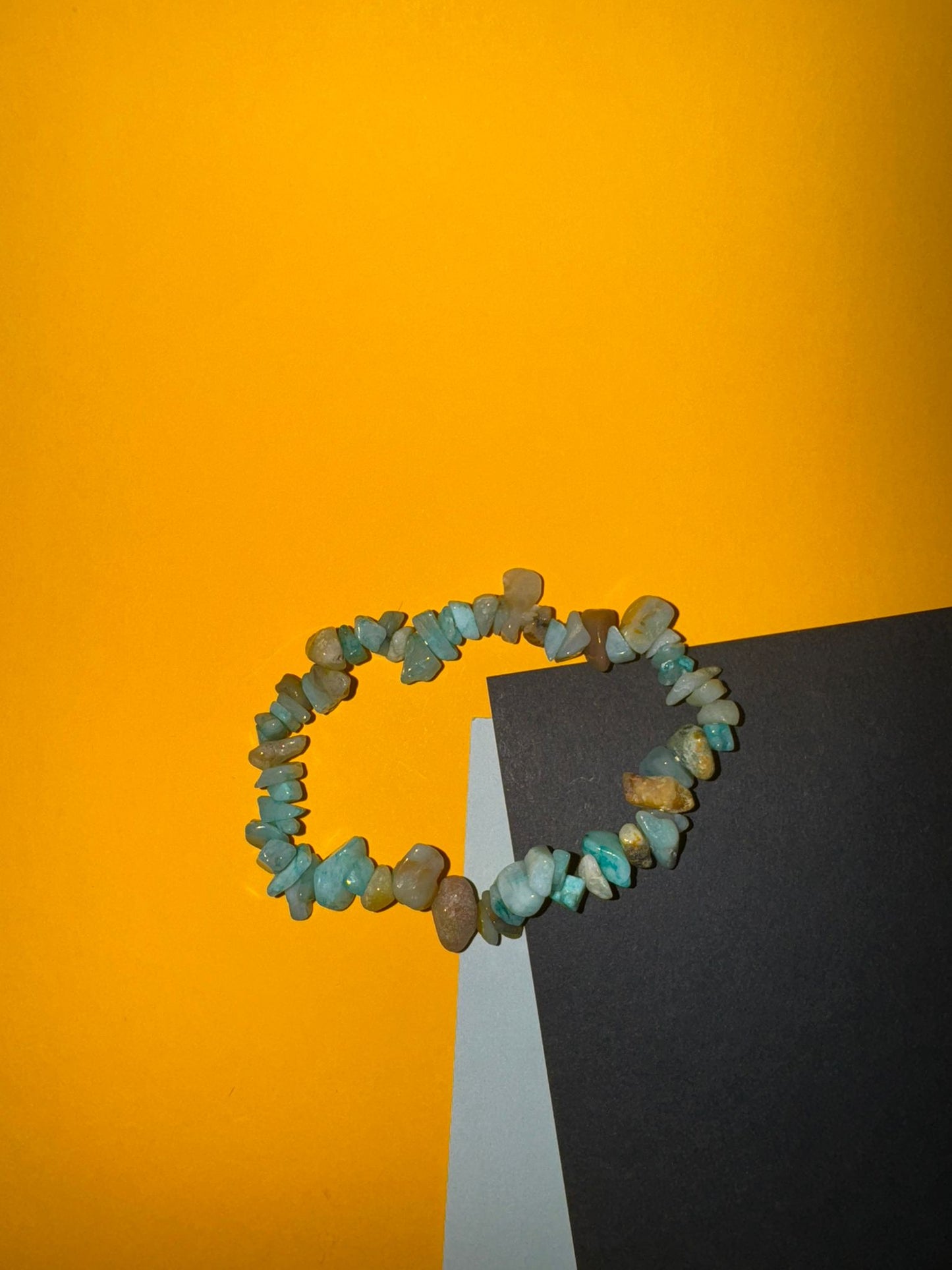 Pulsera de Chips de Minerales Variados