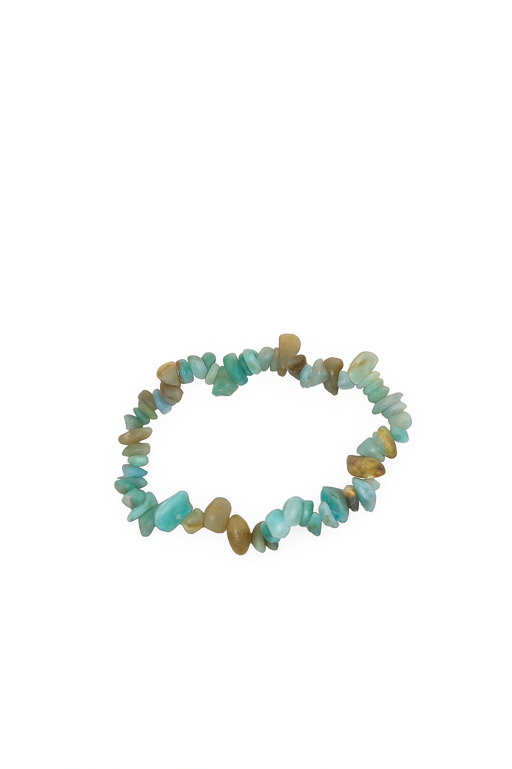 Pulsera de Chips de Minerales Variados