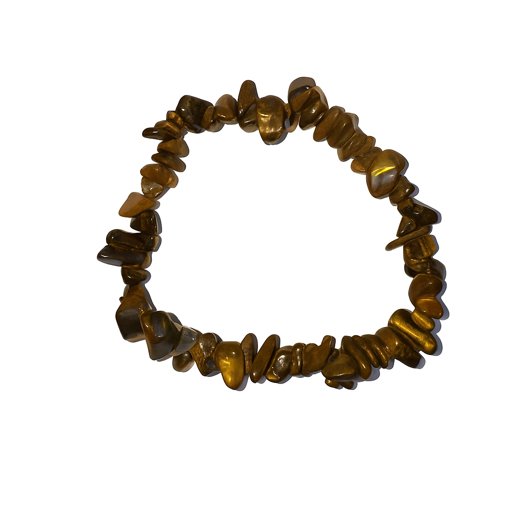 Pulsera de Chips de Ojo de Tigre