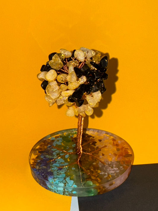 Arbol Dorado y Negro