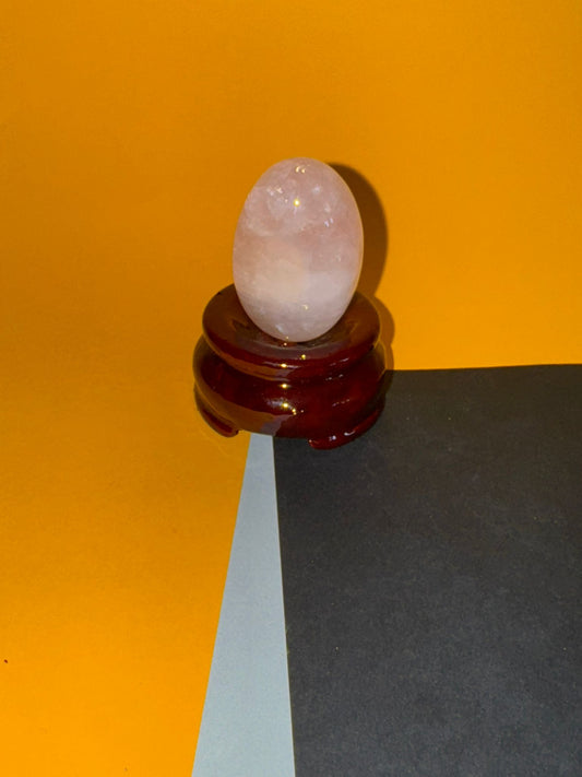 Ovalo de Cuarzo Rosa Pequeño