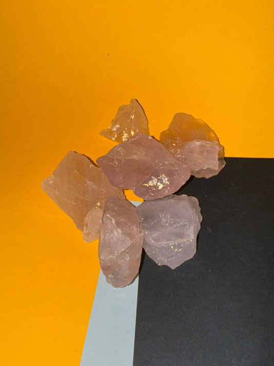 Cuarzo Rosa en Bruto