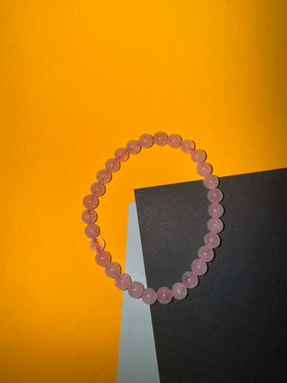 Pulsera de Cuarzo Rosa