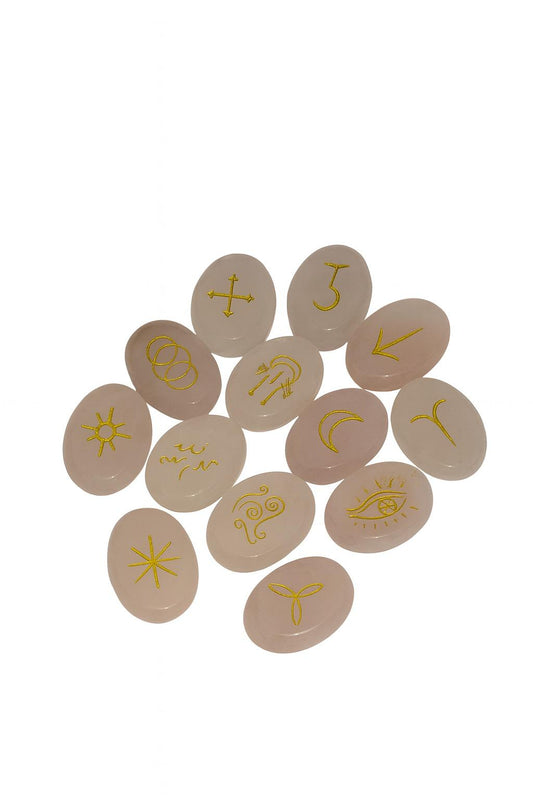 Runas de Cuarzo Rosa