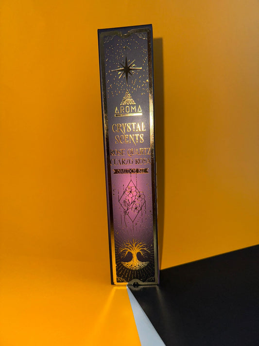Incienso Mineral de Cuarzo Rosa – Aroma
